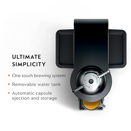 Nespresso Vertuo Coffee and Espresso Maker by De'Longhi, Graphite Metal