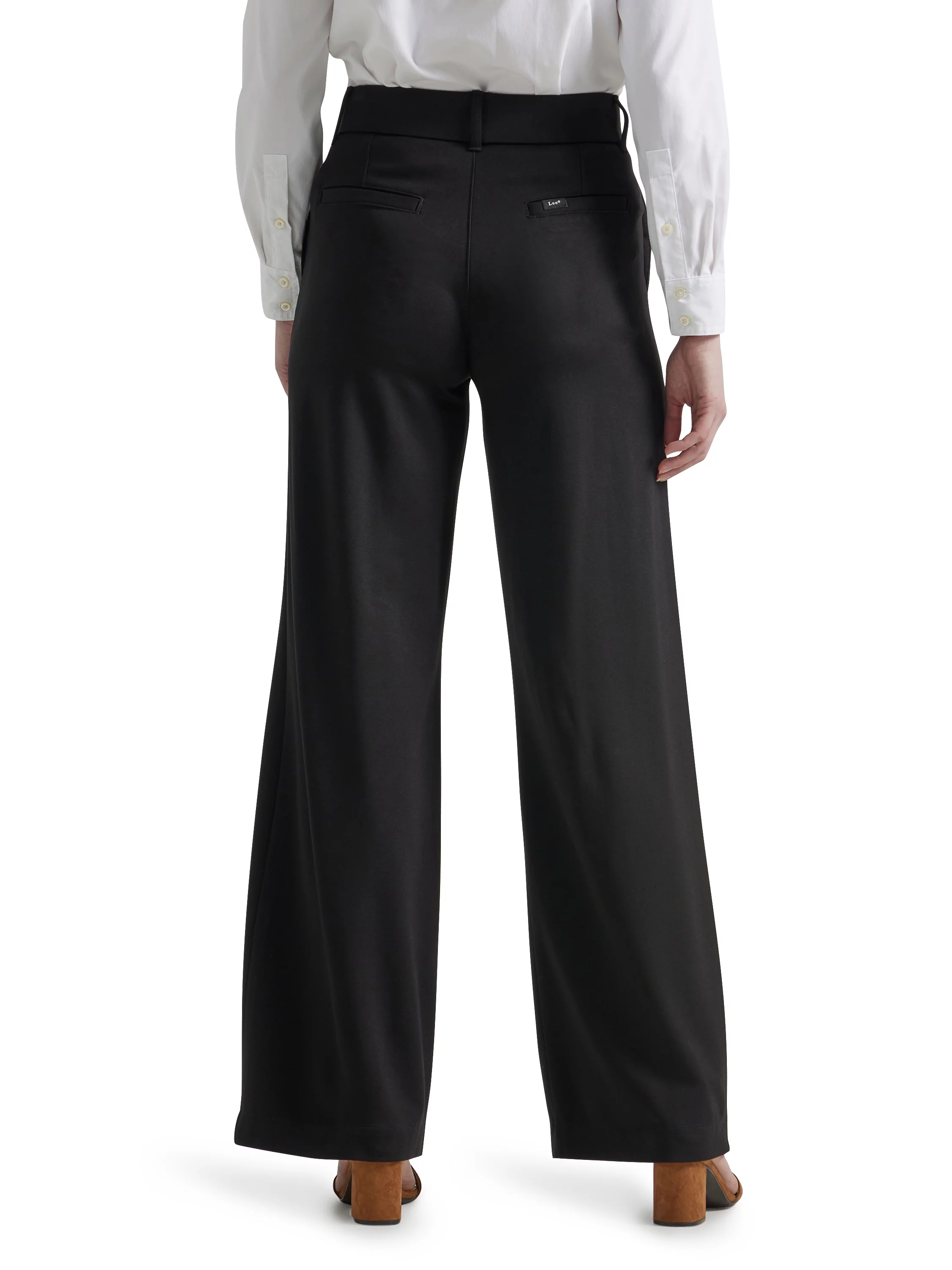 Lee® Women's Pull-On Comfort Waist A-Line Knit Pant