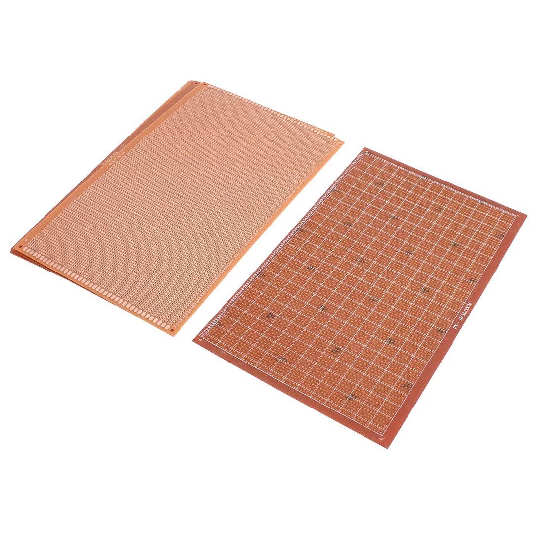 Unique Bargains 4 Pcs Prototype Universal PCB Print Circuit Board 18CMx30CM Brass Tone