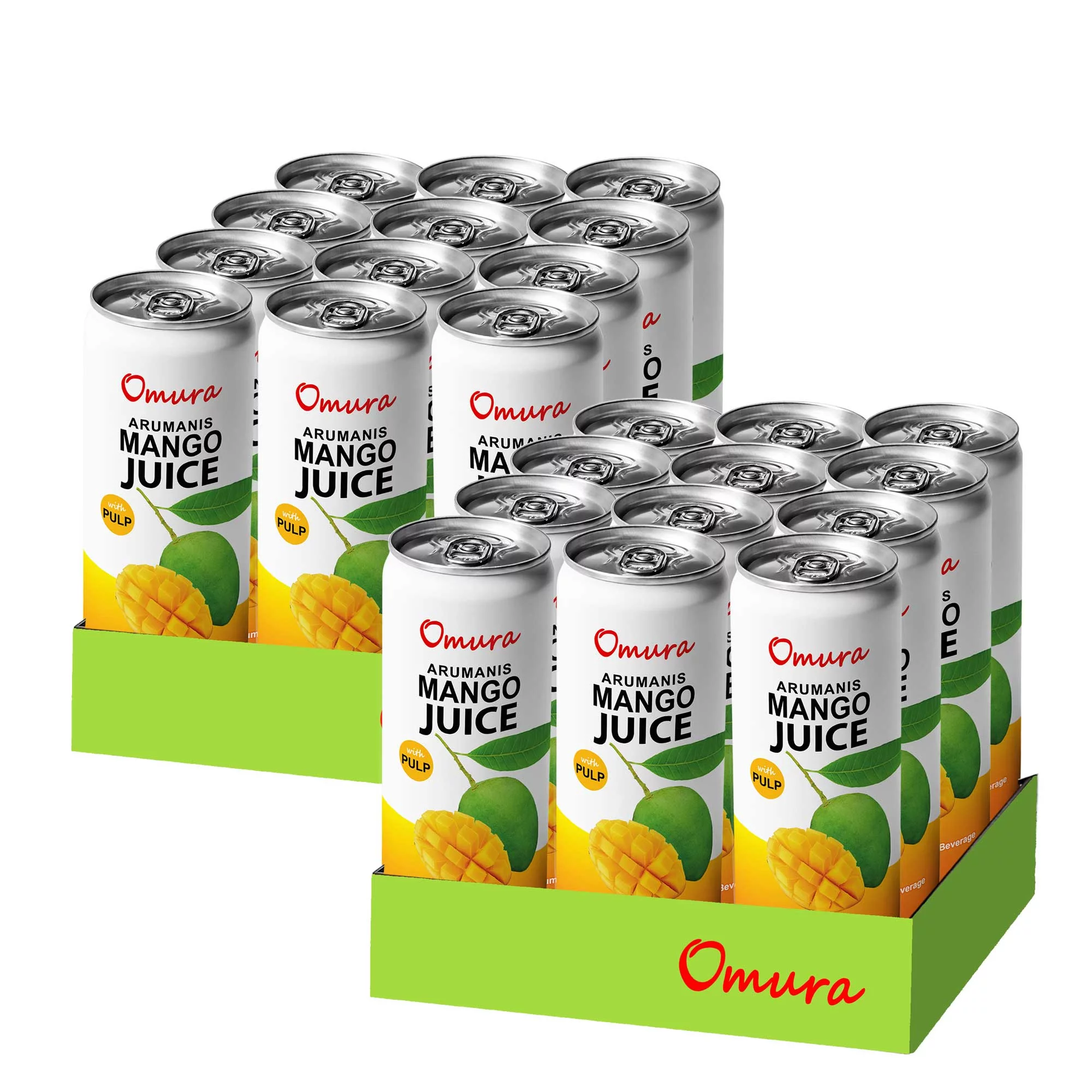 Mango Juice | Omura MANGO JUICE from Natural Fruit with PULP 11.3 Fl. Ounces