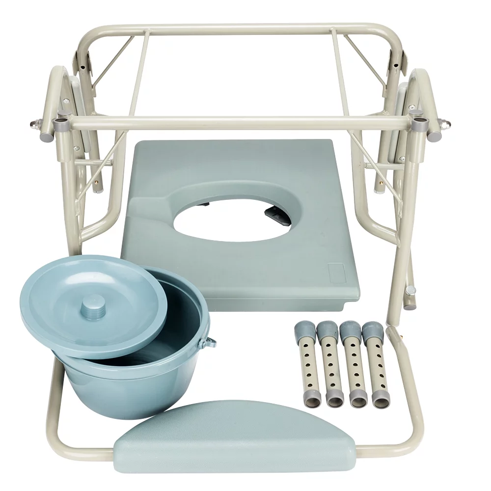 BMTBUY Medical Bariatric Drop-Arm Commode