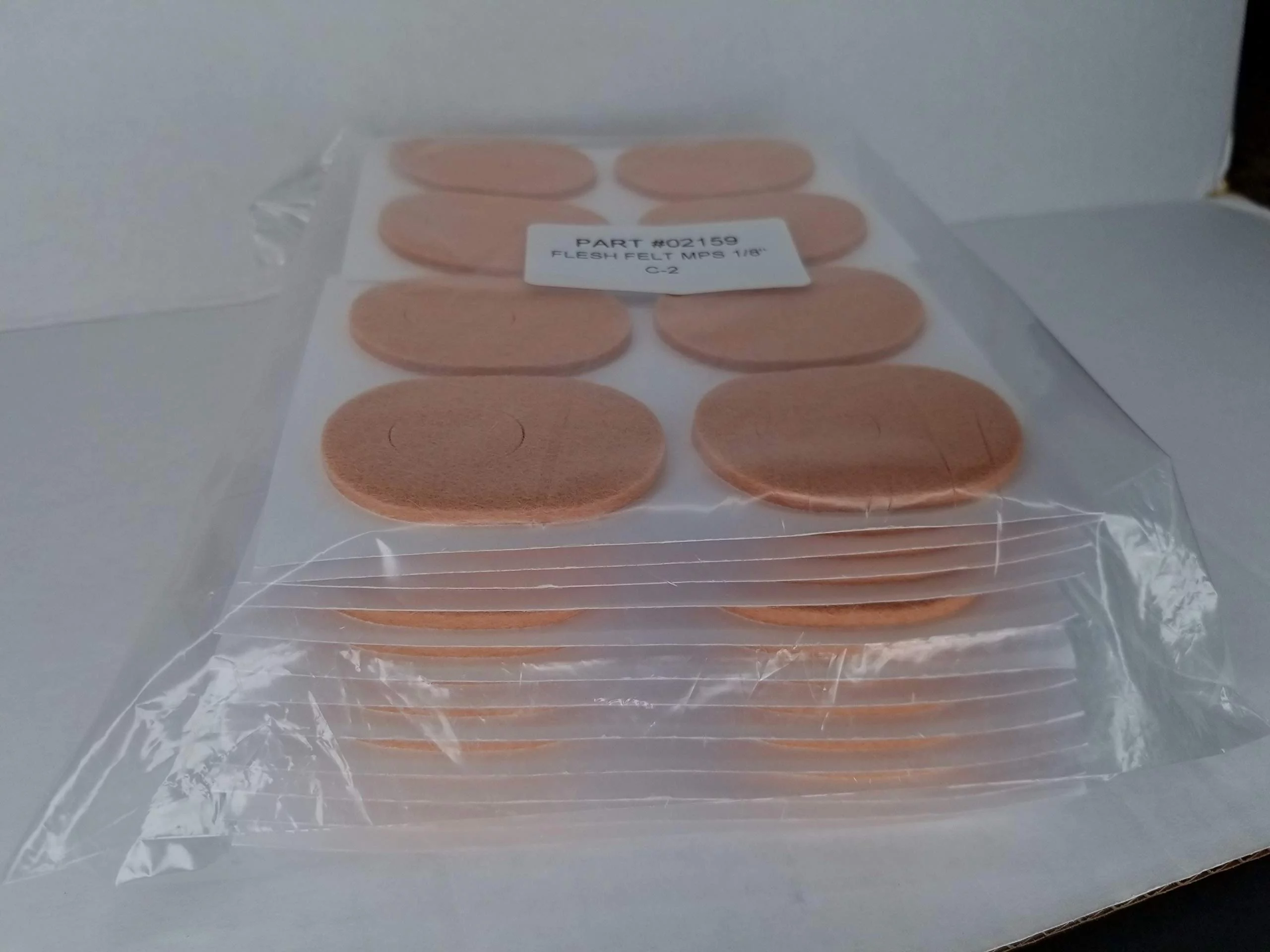 2159 Pedi-pads 1/8 Felt #104 Pkg/100 Part# 2159 by Aetna Felt Corporation Qty of 1 Pack