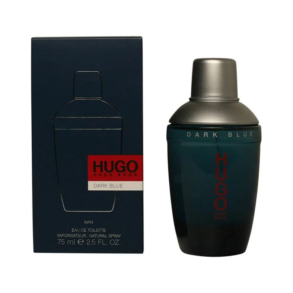 Dark Blue by Hugo Boss Eau de Toilette Spray for Men 2.50 oz (Pack of 3)