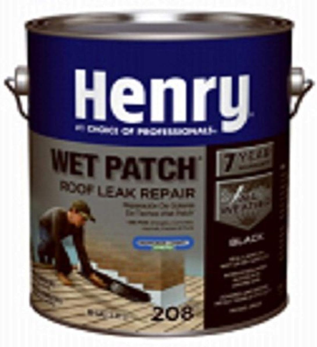 HENRY HE208042 Gal Roof Cement, 0.90 gal (3.41L),Black