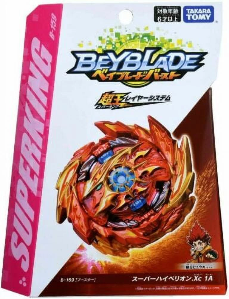 Takara Tomy Beyblade BURST Superking B-159 Booster Super Hyperion.Xc 1A