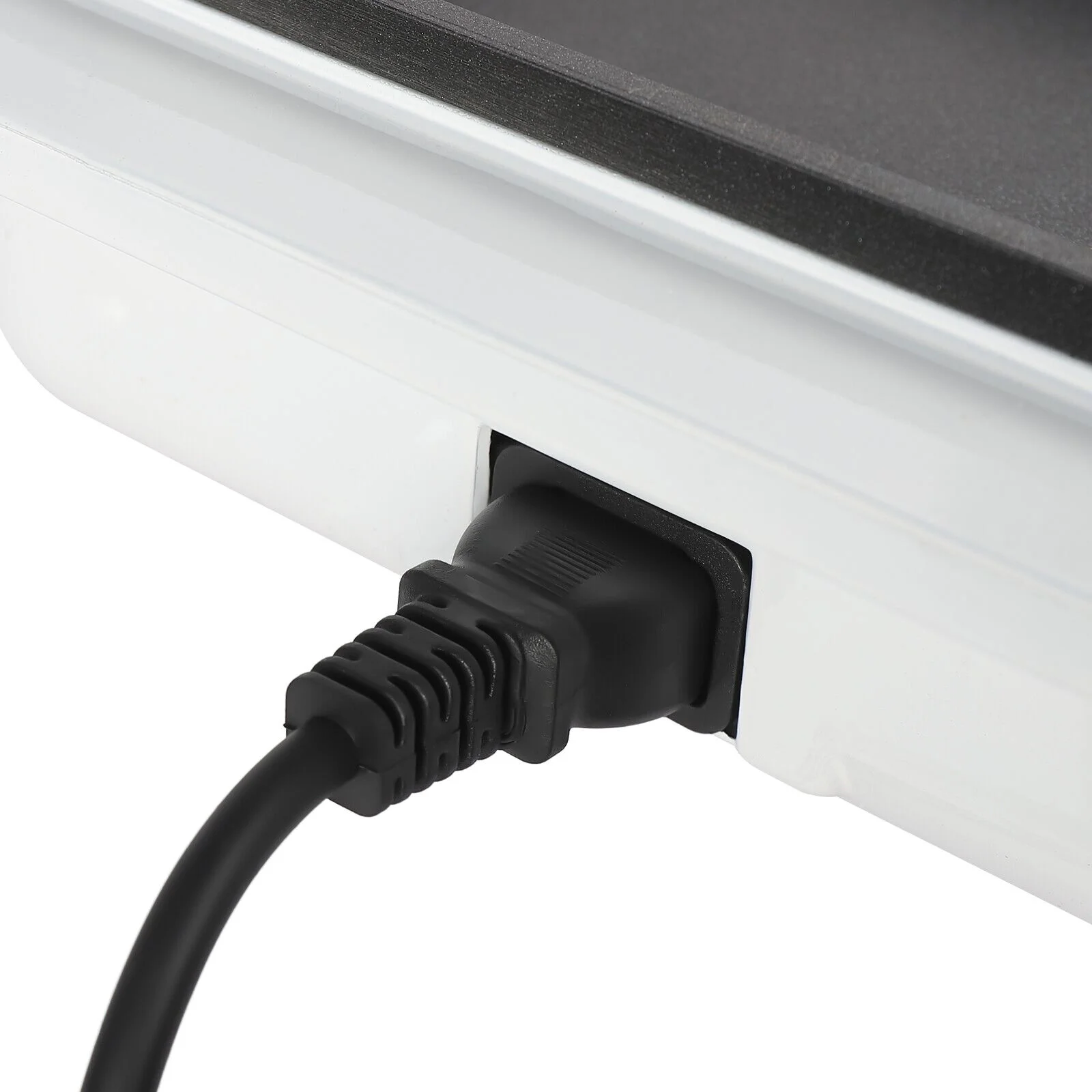 2 in 1 Electric Hot Pot Non-Stick BBQ Plate Barbecue Grill Cooking Frying Pan