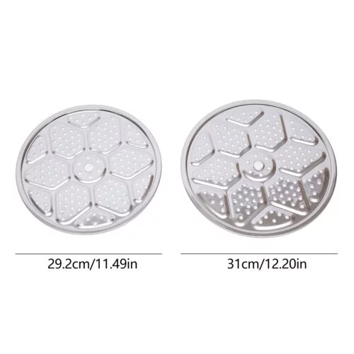 Stackable Stainless Steel Steamer Cooker Pot Glass Lid 5 layers large capacity