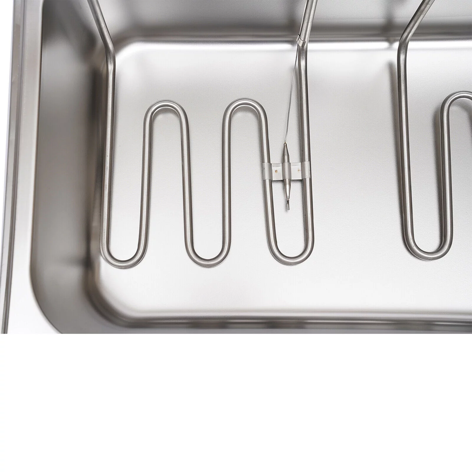 5000W 12L Commercial Restaurant Electric Deep Fryer Dual Tank  Stainless Steel