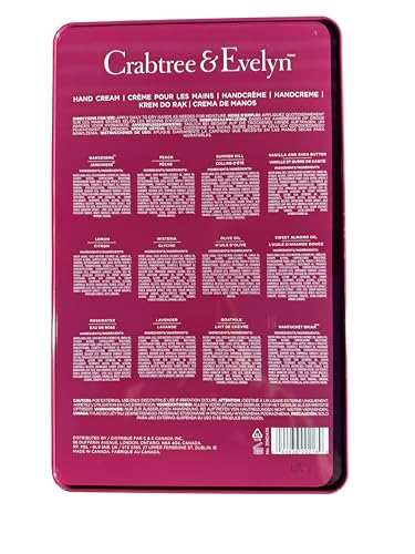 Crabtree & Evelyn This is a 12-piece gift set of hand creams from the brand