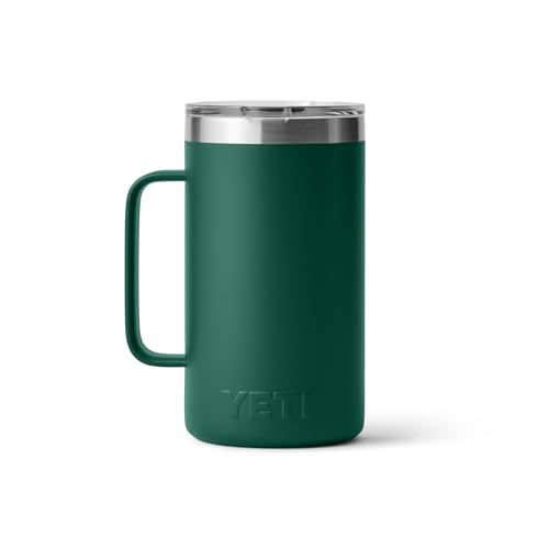 YETI Rambler 24 oz Mug, Vacuum Insulated, Stainless Steel with MagSlider Lid