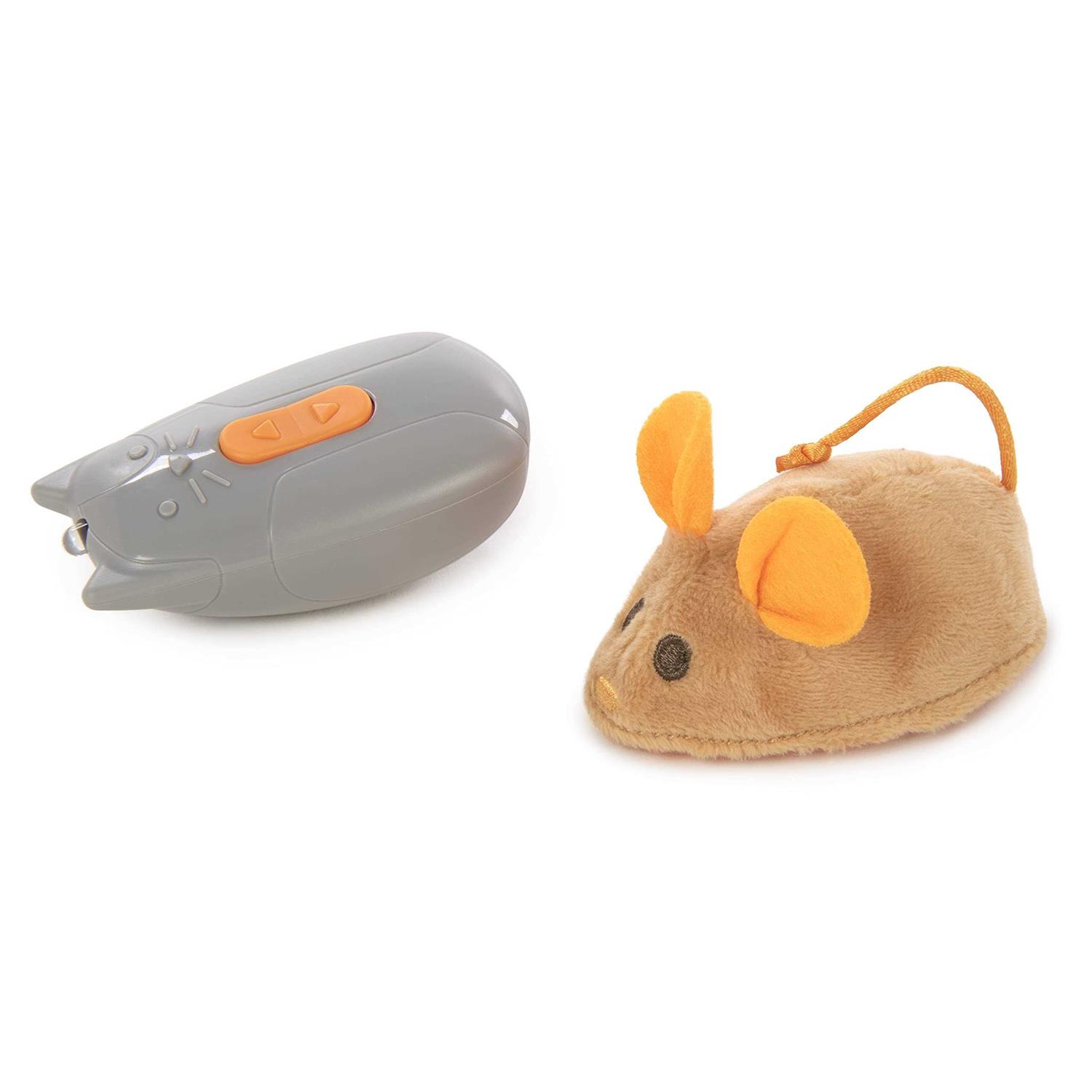 SmartyKat Race 'N' Chase Electronic Remote Control Mouse Cat Toy - Pet Supplies online store