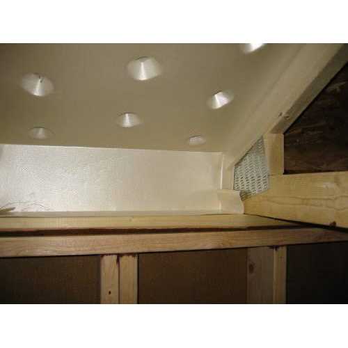 Ado Products Durovent 23-1/2 in. x 46 in. Rafter Vent with Built-in Baffle 10/Ctn