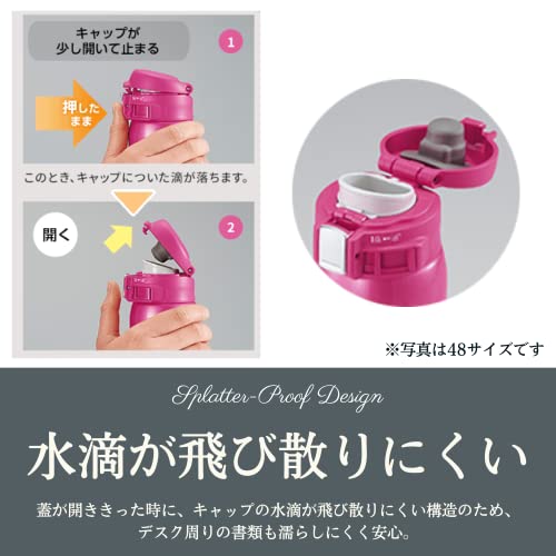 Zojirushi SM-SA60BA Stainless Steel Vacuum Insulated Mug, 1 Count (Pack of 1), Black, 20 oz.