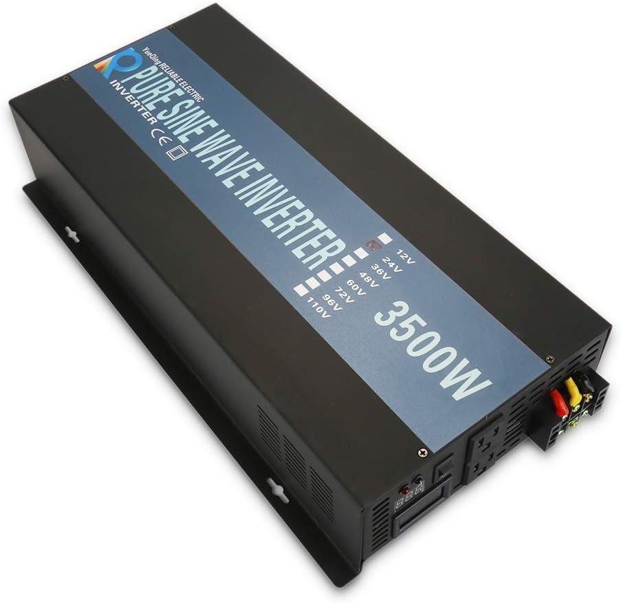 WZRELB Strong Driving Capacity 2500W 24VDC to 120VAC Pure Sine Wave Inverter Power Converter (RBP250024B1)