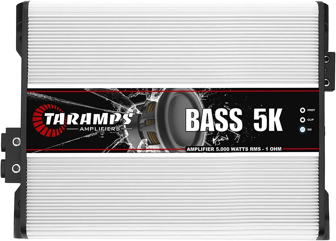 Taramp's Bass 5k 5000 Watts Rms Car Audio Amplifier 1 Ohm
