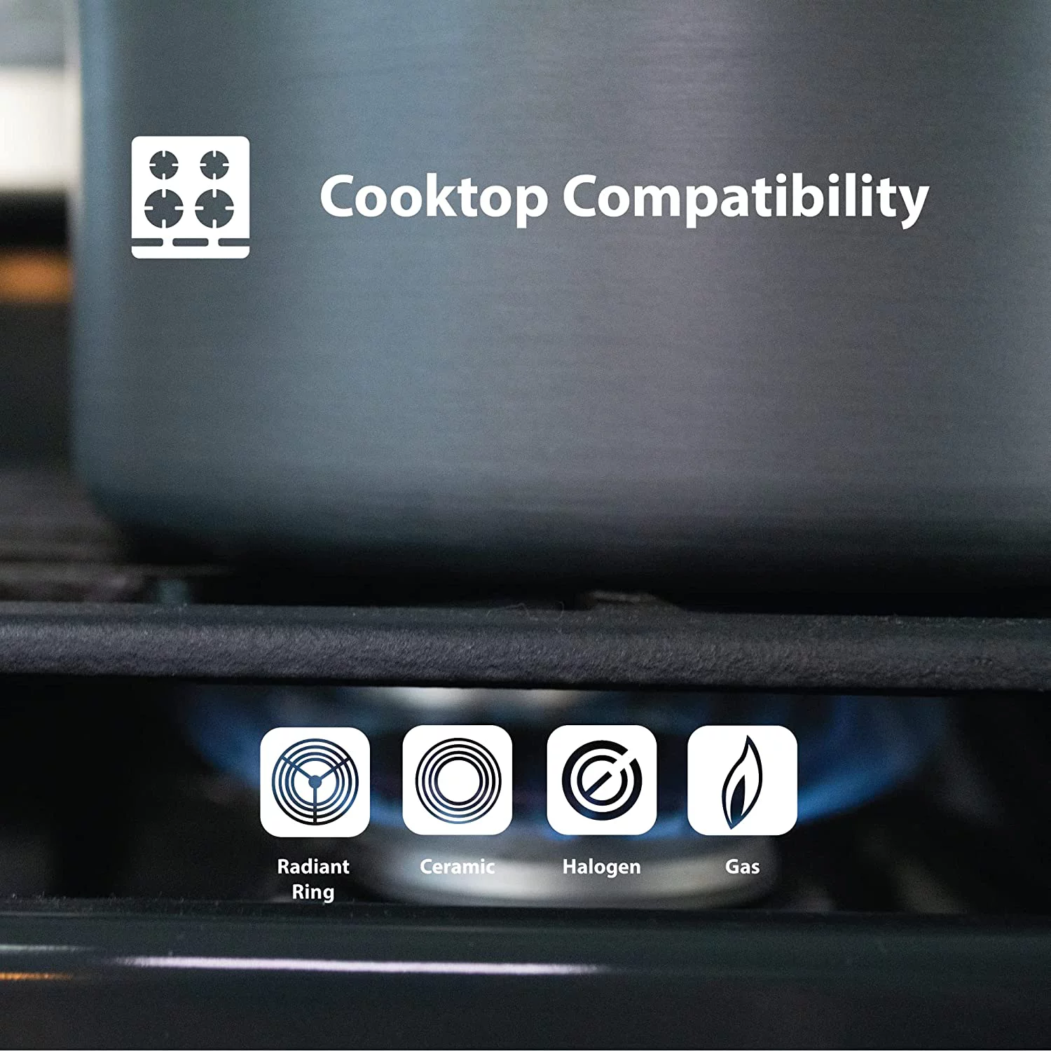 Excellent Swiss Diamond 10 Piece Kitchen Cookware Set - HD Nonstick Diamond Coated Aluminum Cooking Pots and Pans  Includes Lids Dishwasher Safe and Oven Safe Fry Pan  Grey