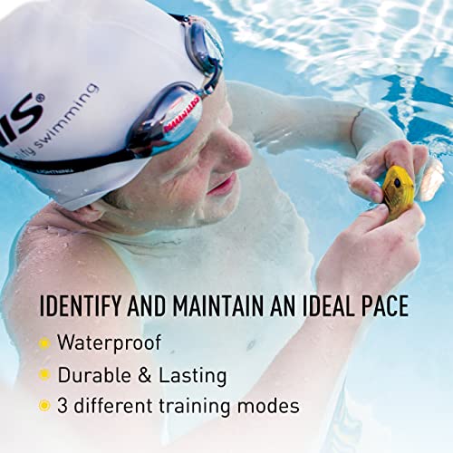FINIS Tempo Trainer Pro Audible Metronome Pacing Device , Yellow/Blk, Small