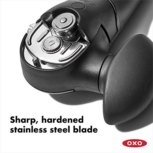 OXO Good Grips Smooth Edge Can Opener, Black