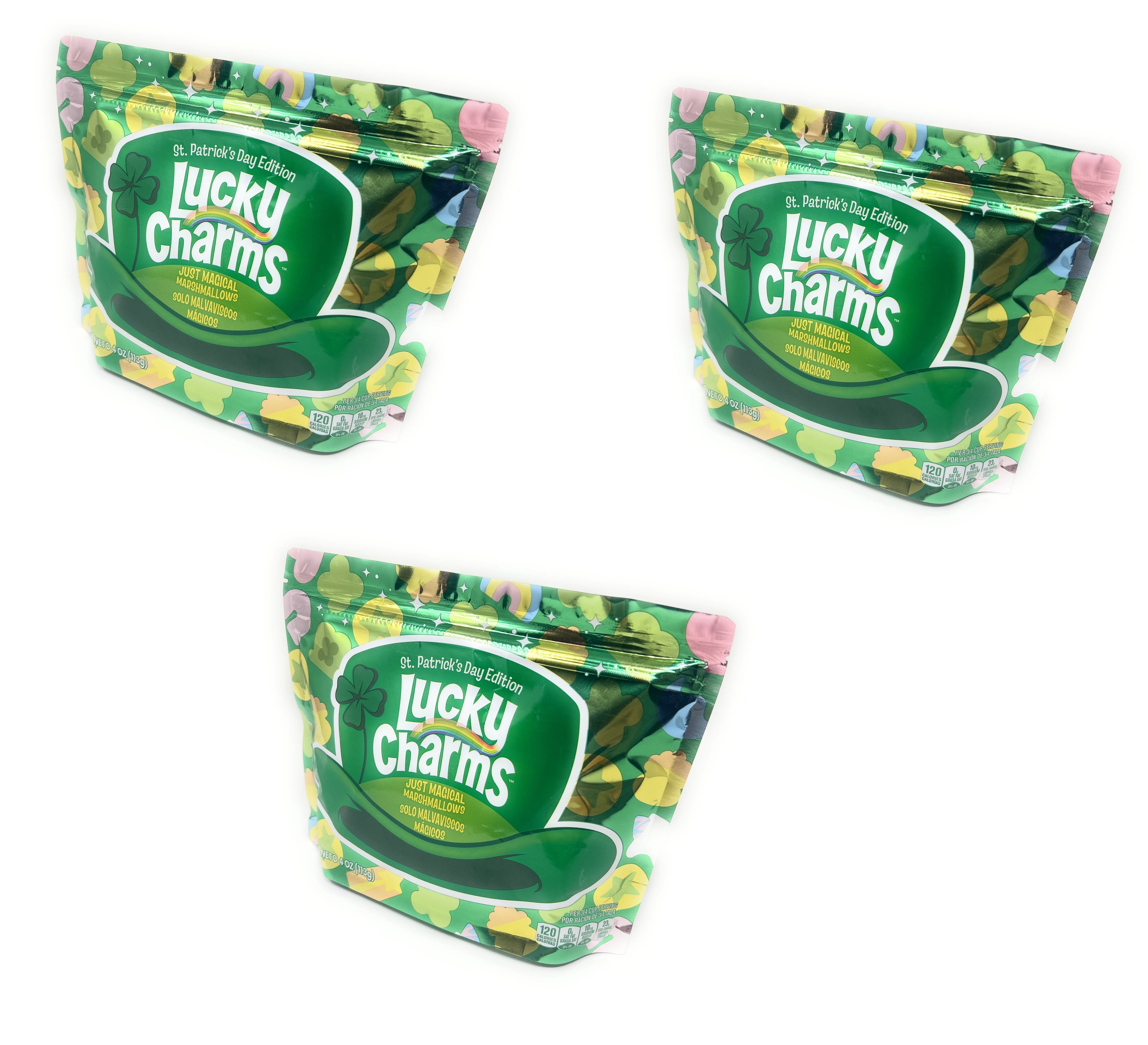 Lucky Charms Just Magical Marshmallows 4oz - 3 bags