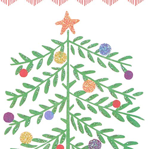 Papyrus Petite Holiday Cards Boxed with Envelopes, Wonderful Holiday, Wreath (20-Count)