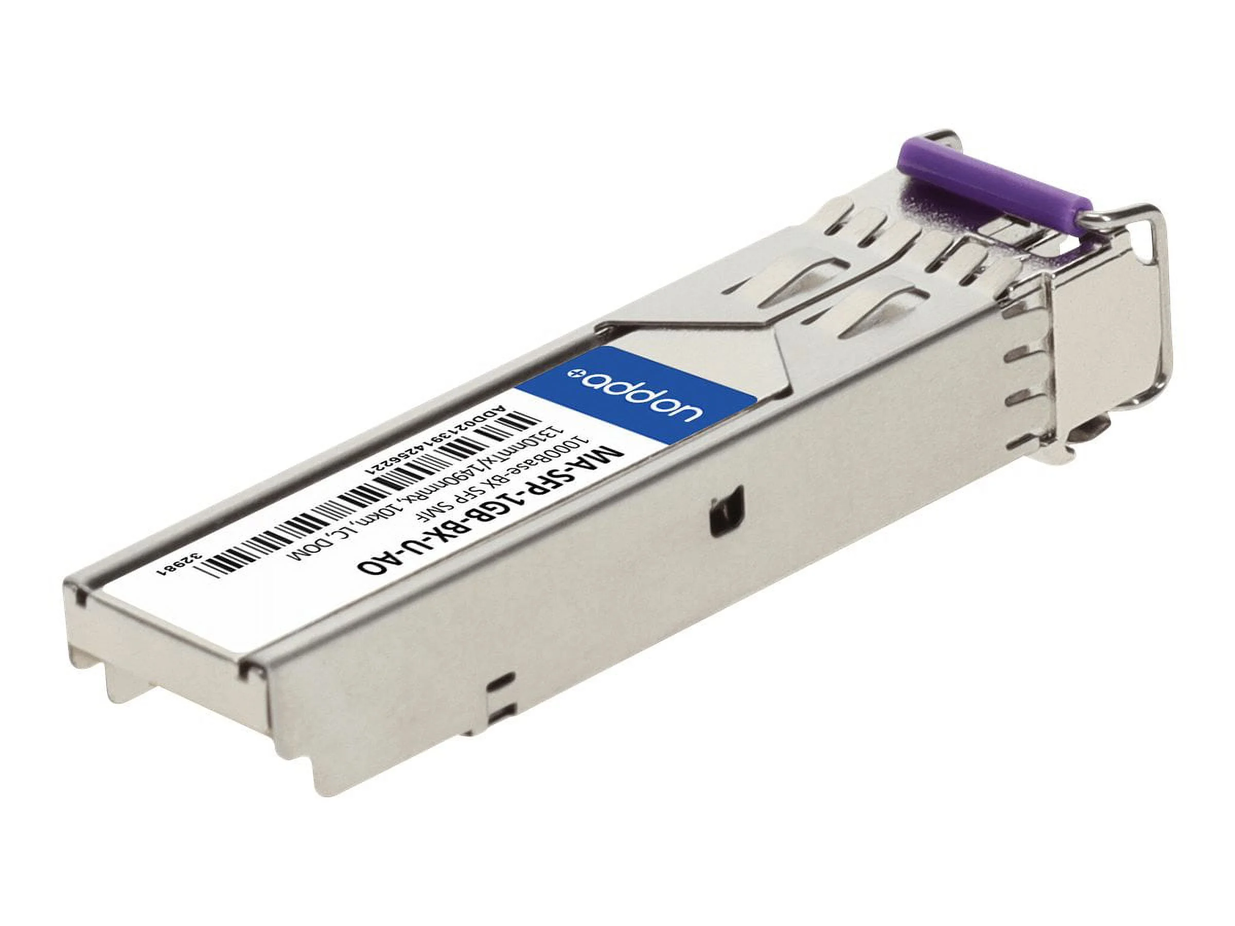 Addon MA-SFP-1GB-BX-U-AO CISCO MERAKI MA-SFP-1GB-BX-U COMPATIBLE TAA COMPLIANT 1000BASE-BX SFP TRAN