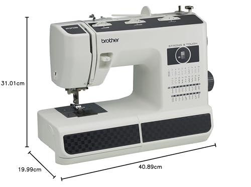 Brother ST371HD Sewing Machine, Strong & Tough, 37 Built-in Stitches, Free Arm Option, 6 Included Feet