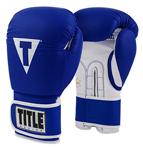 TITLE Boxing Pro Style Leather Training Gloves 3.0 - Boxing Gloves, Boxing Training Gloves, MMA Gloves, Oz Training Gloves, Kickboxing Gloves, Punching Bag Gloves, Sparring Gloves