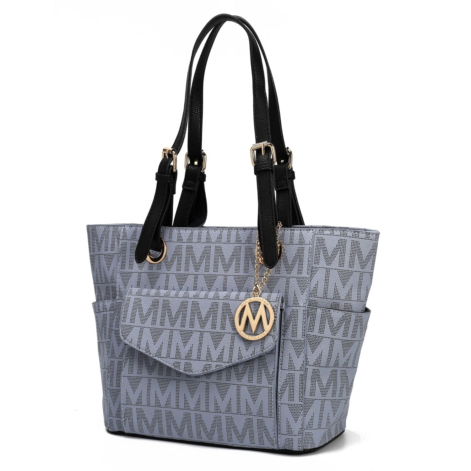 MKF Collection Griselda Women's Monogram Signature Tote Bag by Mia K. - Beige