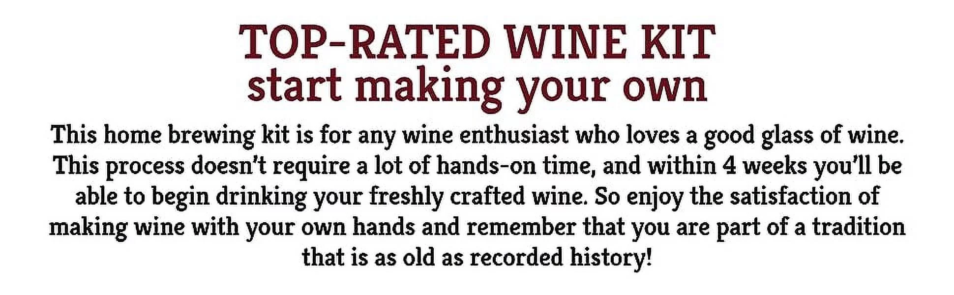 Craft a Brew | Moscato Wine Making Kit | 1 Gallon | Easy DIY Brewer's Set with Ingredients, Supplies & Equipment | Ultimate Home Wine Brewer Experience