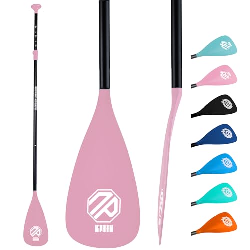 niphean Sup Paddle, 3&4-Piece Detachable Floating Paddle Board Paddles, Adjustable Kayak Paddle, Durable Oars