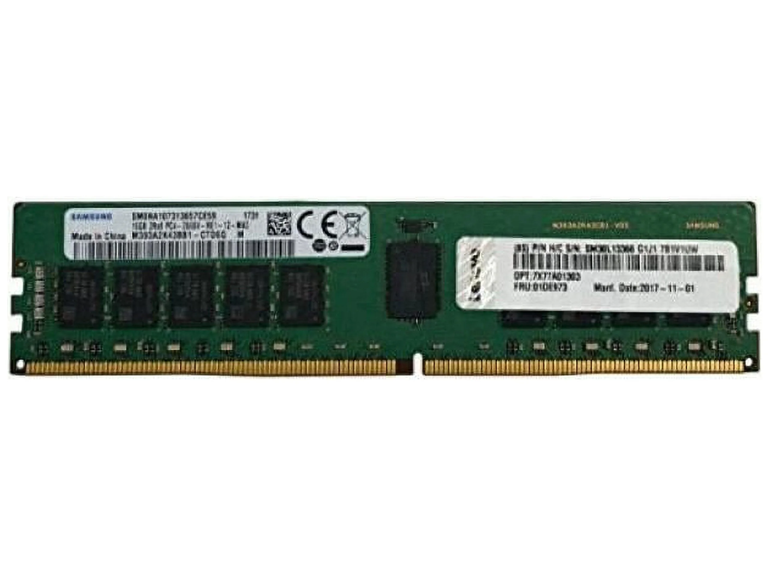 Lenovo 16GB TruDDR4 SDRAM Memory Module - For Server - 16 GB (1 x 16GB) - DDR4-3200/PC4-25600 TruDDR4 - 3200 MHz Dual-rank Memory - 1.20 V - ECC - 288-pin - DIMM