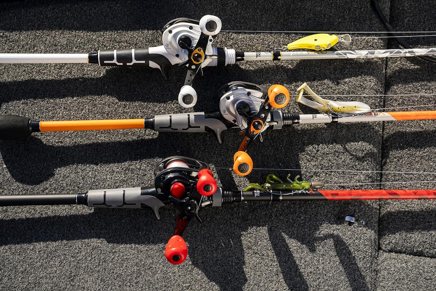 Abu Garcia Black Max & Max X Low Profile Baitcast Reel and Fishing Rod Combo