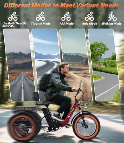 Adult Electric Tricycle Adult Tricycle 3 Wheel Bikes Adults Electric Three Wheel Bike