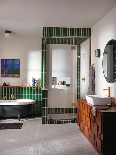 Moen Align Chrome One-Handle Single Hole Modern Vessel Sink Bathroom Faucet, 6192