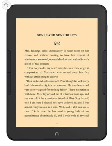 Barnes & Noble NOOK GlowLight 4 Plus eReader 7.8-inch 32GB BNRV1300 Waterproof (Renewed), Black