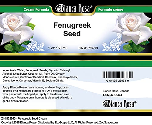 Bianca Rosa Fenugreek Seed Cream (2 oz, ZIN: 523993)