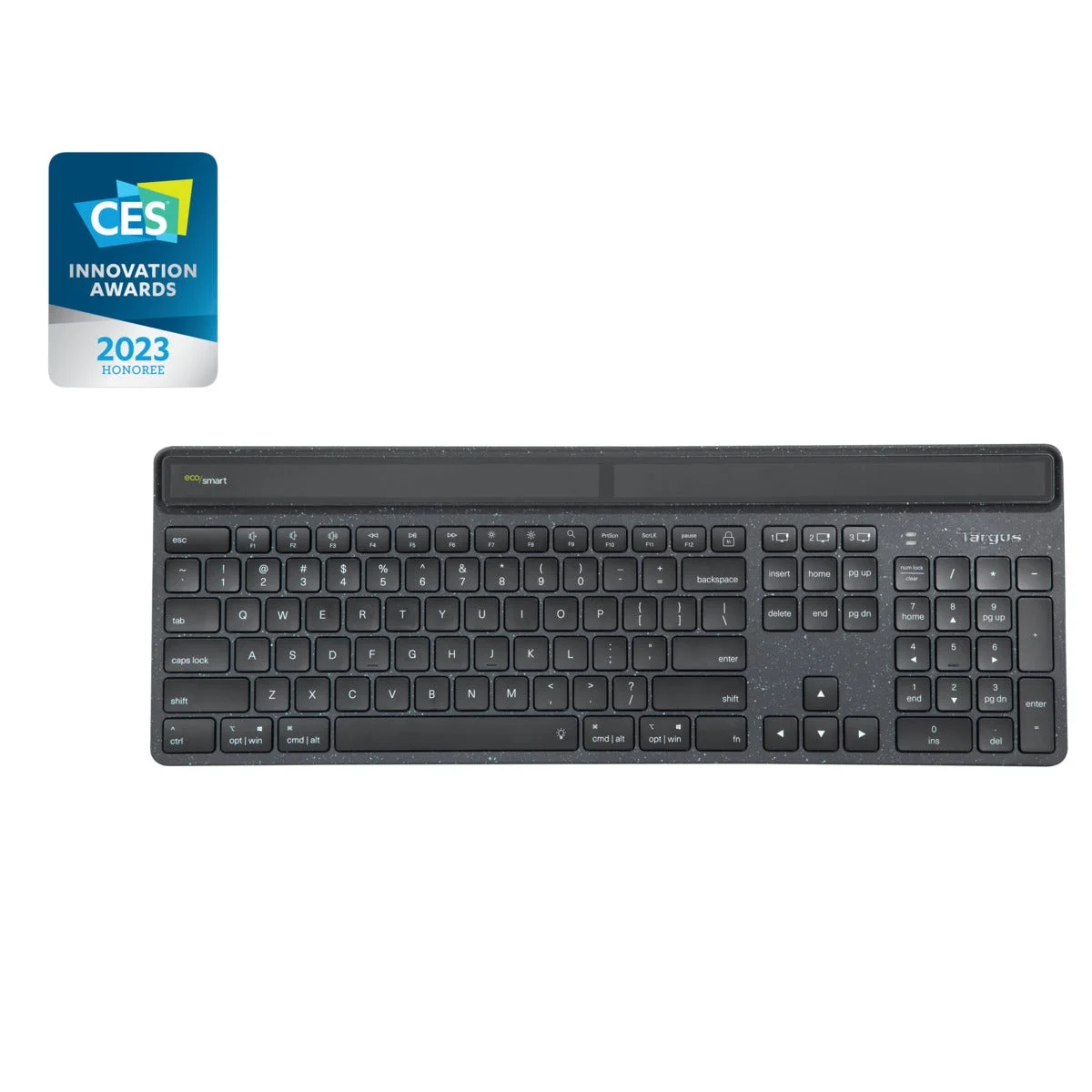 Targus Sustainable Energy Harvesting EcoSmart Keyboard - AKB868US