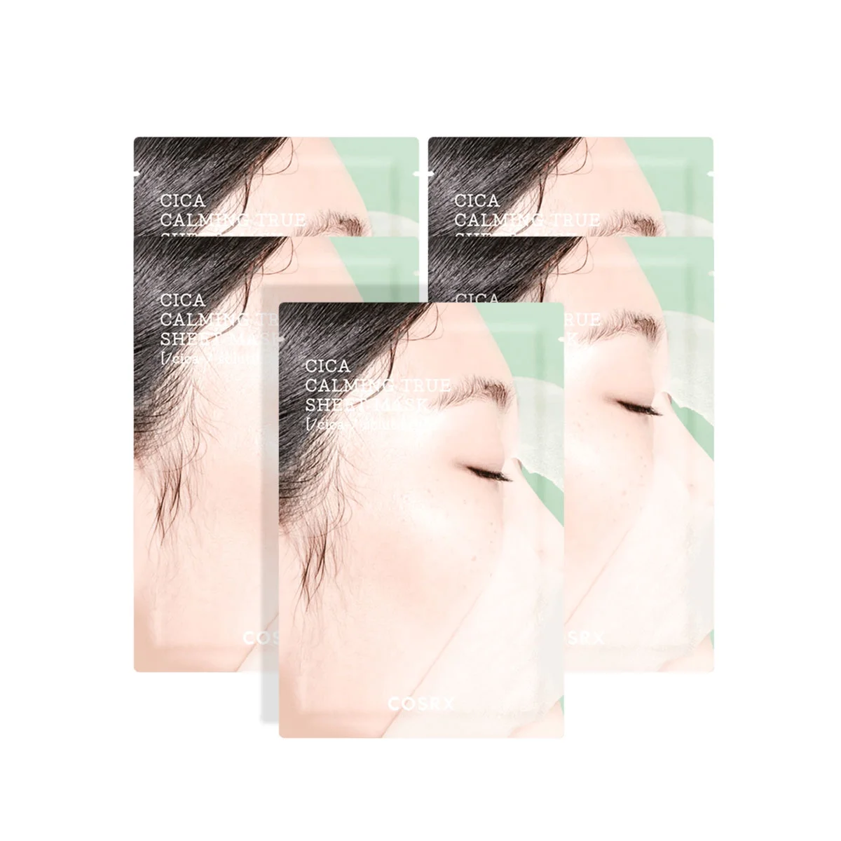Cosrx Pure Fit Cica Calming True Sheet Mask 5pcs