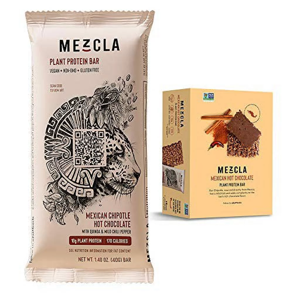 Mezcla - Plant Protein Bars, 1.73oz | Assorted Flavors