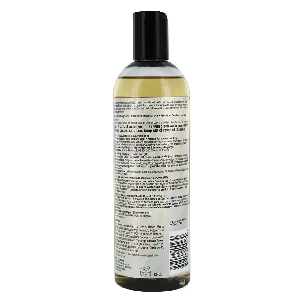 Faith in Nature - Shower Gel & Foam Bath Seaweed & Citrus - 13.5 fl. oz.