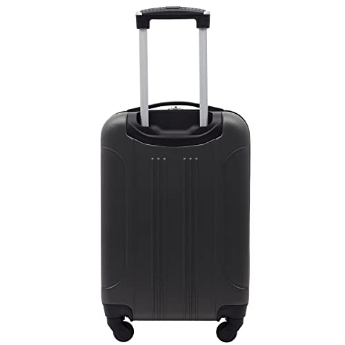 Travelers Club Cosmo Hardside Spinner Luggage, Navy Blue, Carry-On 20-Inch