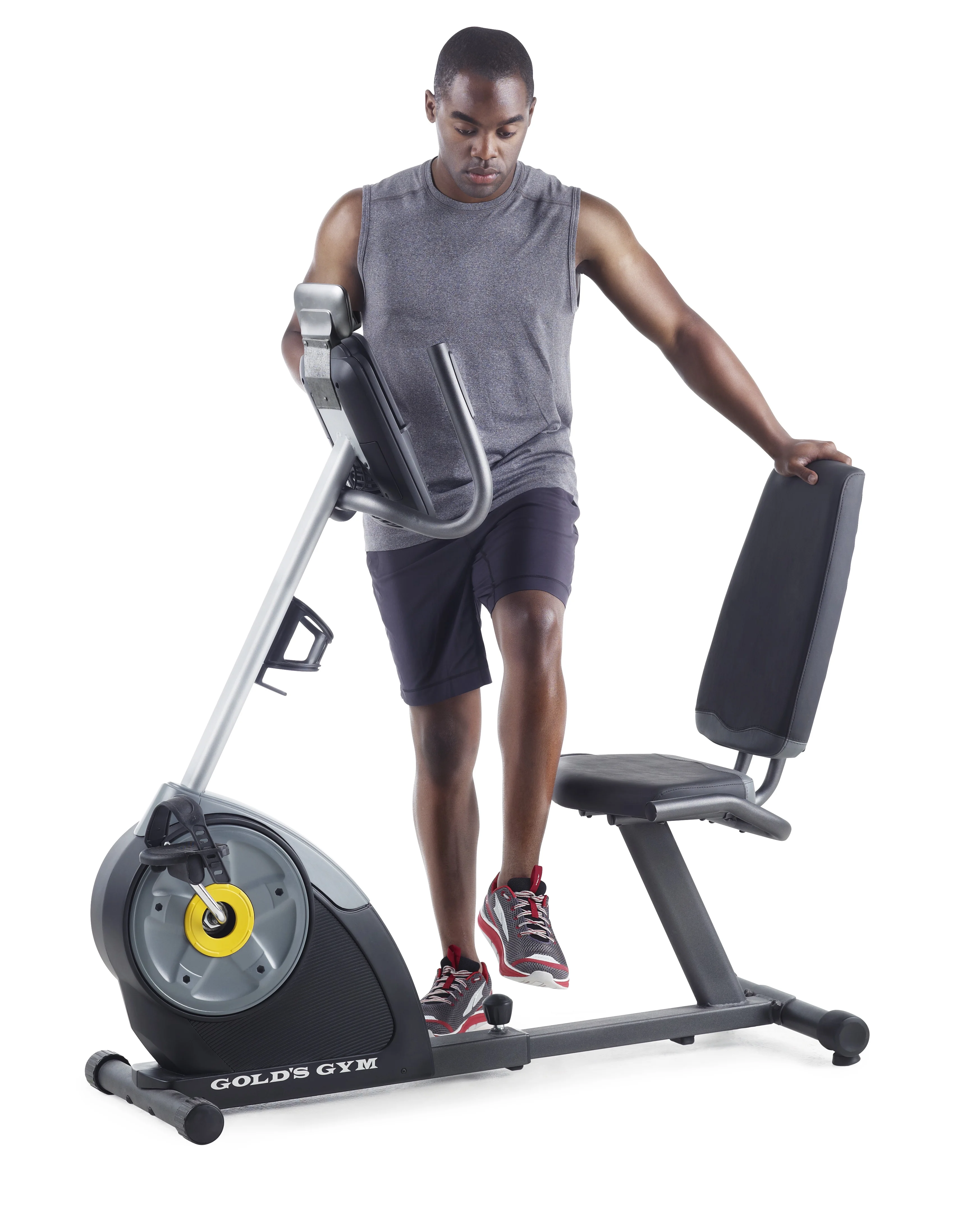 Gold's Gym Cycle Trainer 400 Ri Recumbent Exercise Bike, iFit Compatible