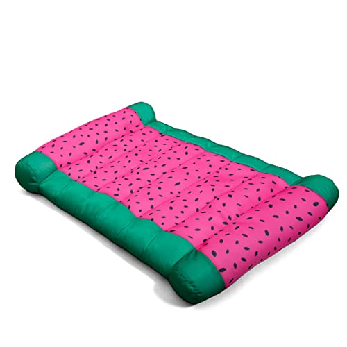 Big Joe Kona Hammock No Inflation Needed Pool Lounger with Headrest, Quick Draining Fabric, 4 feet Big