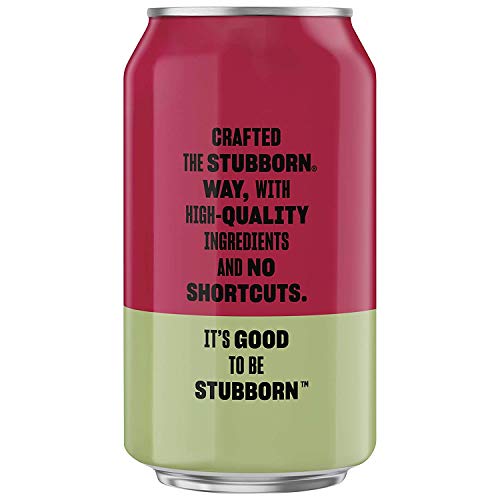 STUBBORN SODA, 3 Flavor Variety Pack, 12oz Cans (Two packs of 12)