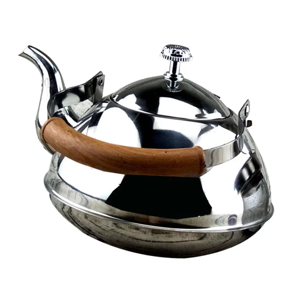 Stainless Steel Mini Teakettle Teapot Electric Gas Hobs Camping 2L 2.0L