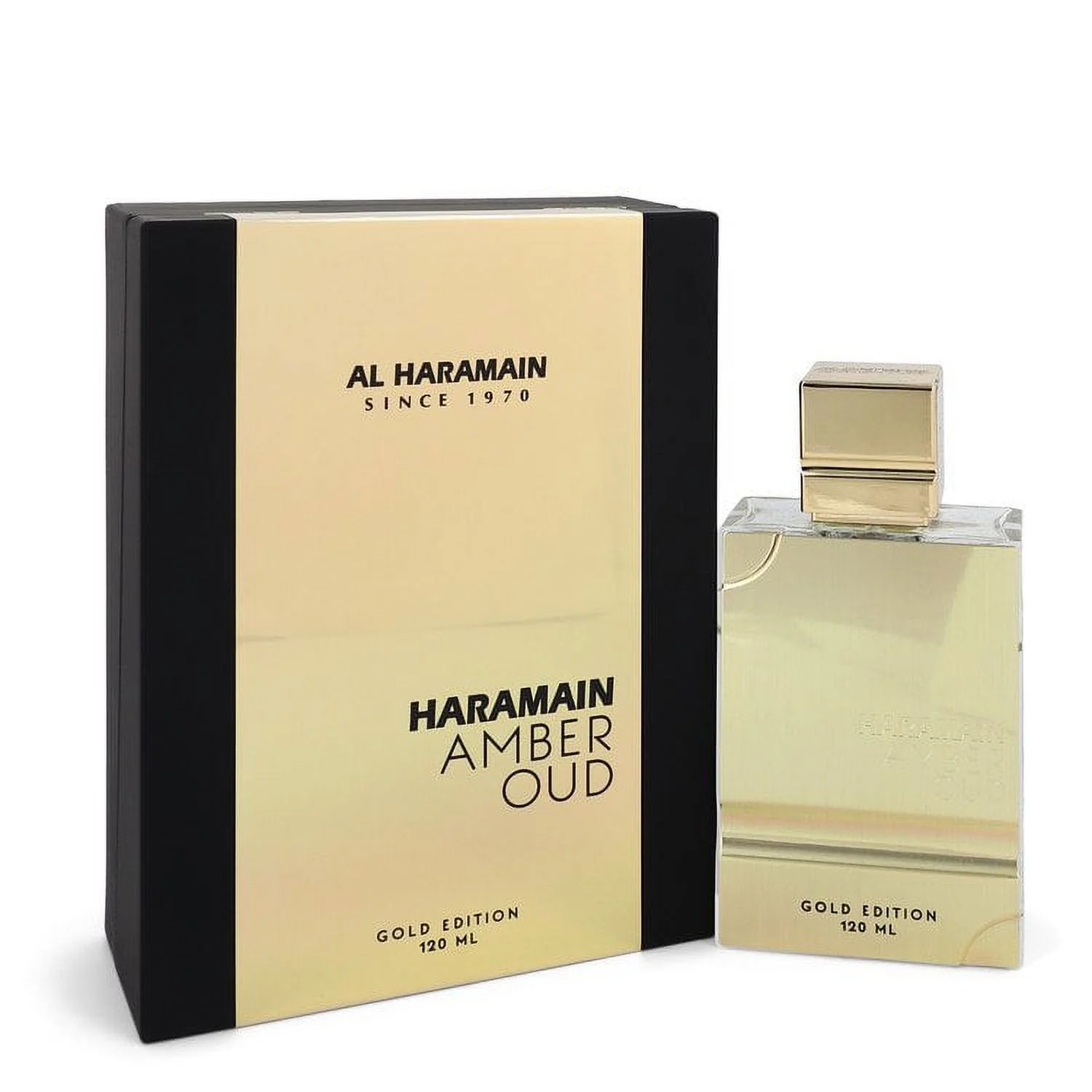 Al Haramain Amber Oud Gold Edition by Al Haramain Eau De Parfum Spray (Unisex) 4 oz for Female