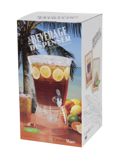 CreativeWare 1.5-Gallon Bark Beverage Dispenser