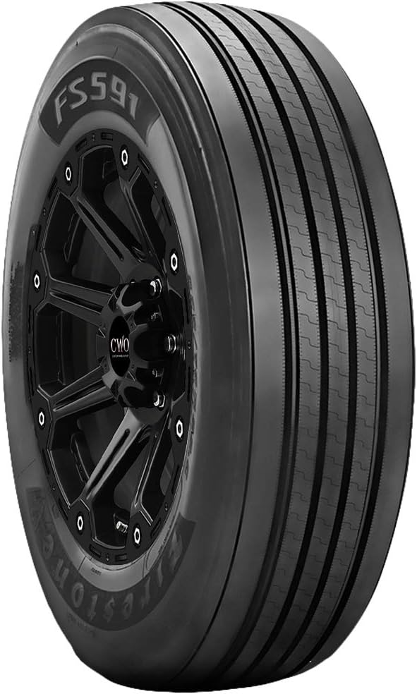 Firestone FS591 Commercial Truck Tire - 11/R22.5 00