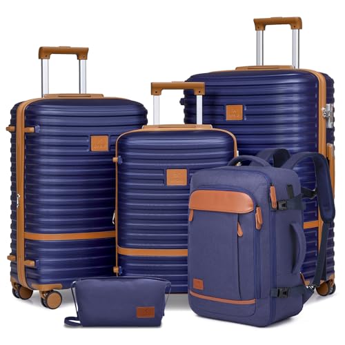 Joyway Expandable Carry on Luggage Sets Airline Approved, Lightweight Hard Shell 20 Inch Carry-on Suitcase with Spinner Wheels