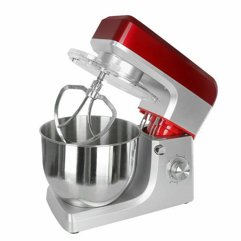 Oukaning 7L Stand Mixer 1200W 6-Speed Kitchen Electric Food Mixer Dough Mixer Kneading